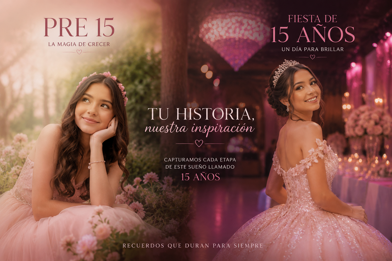 Pre XV y fiesta de 15 años